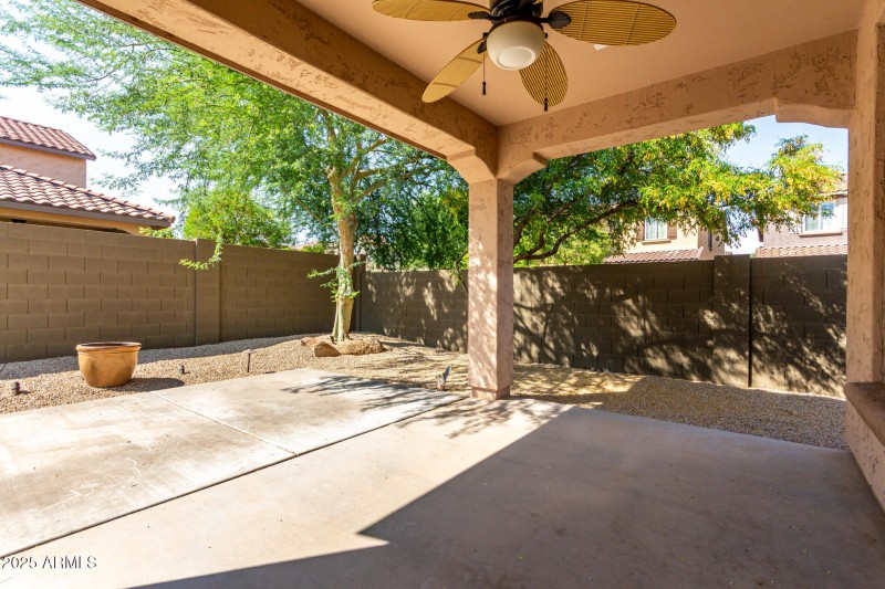 Covered Back Patio