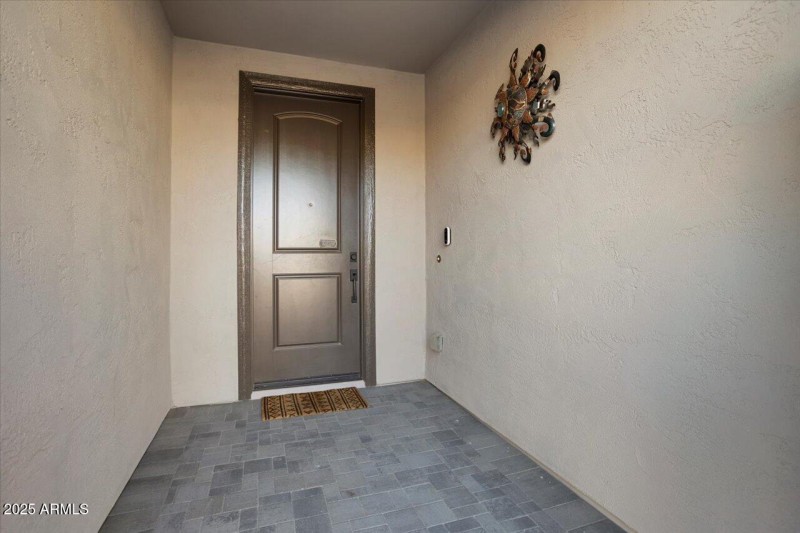 Pavers at Entrance