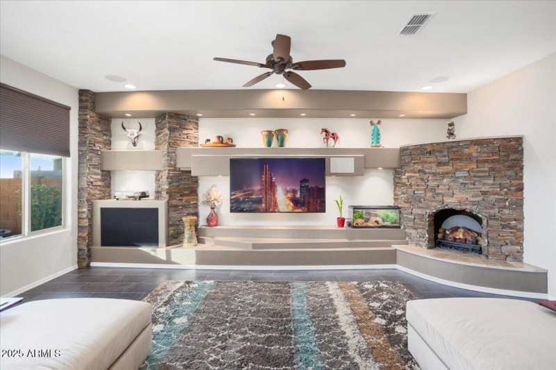 CUSTOM ENTERTAINMENT WALL