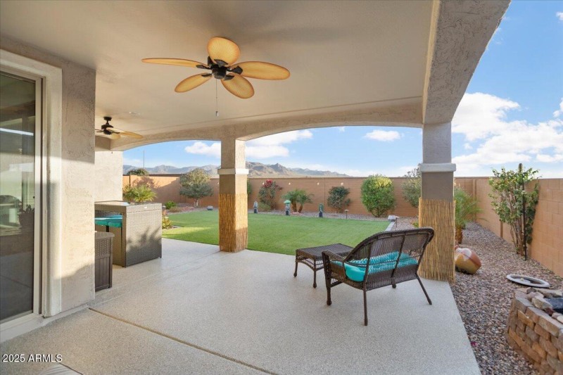 Covered Back Patio