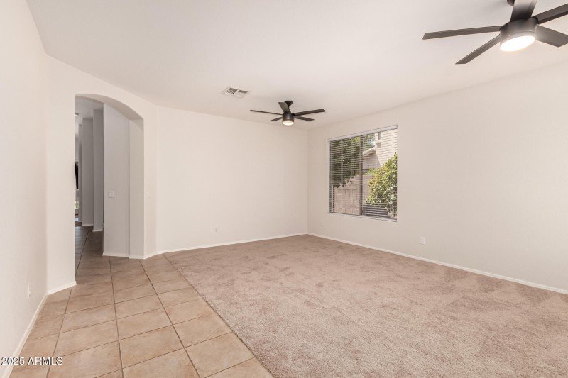 formal living/dining room