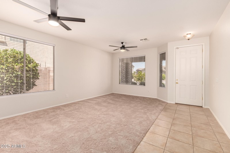 formal living/dining room