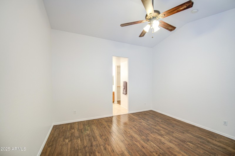 Primary bedroom to full bath