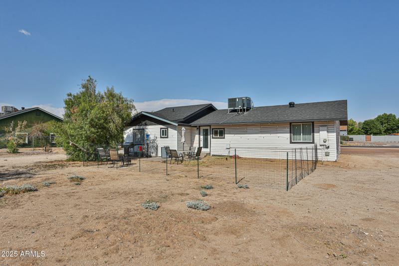 Rear View of Home