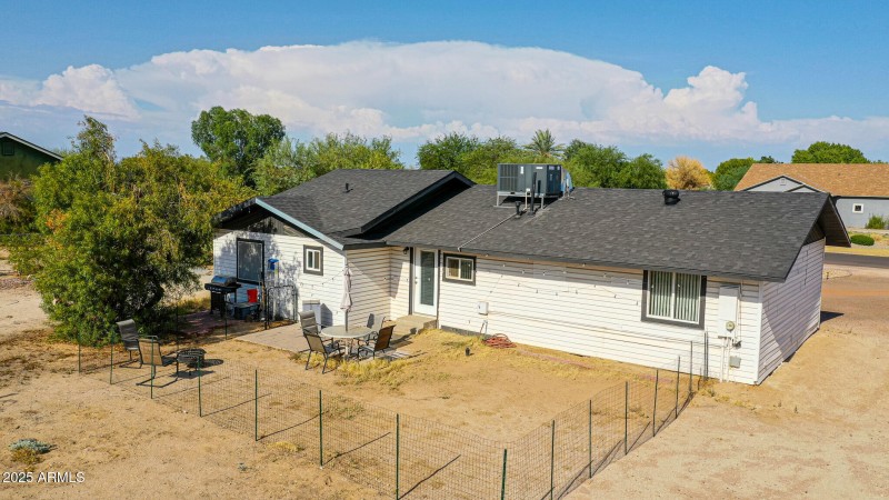 Rear View of home