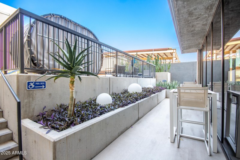 Pool area