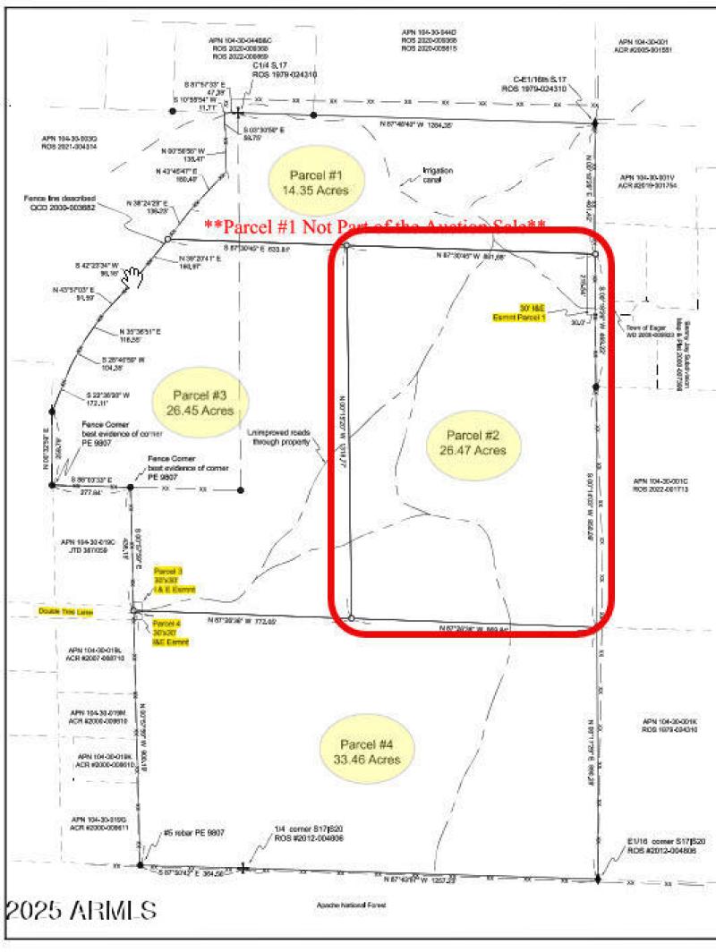 Parcel #2 (26.47 Acres)