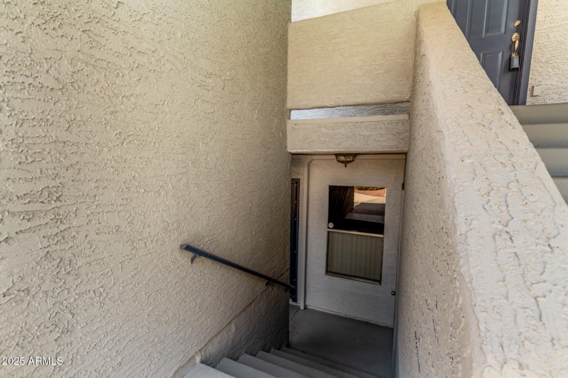 stairs to unit