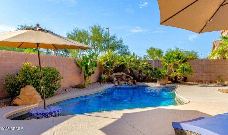 Resort style pool