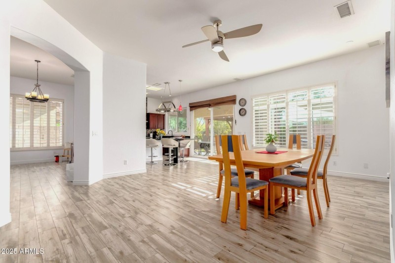 Greatroom off the kitchen