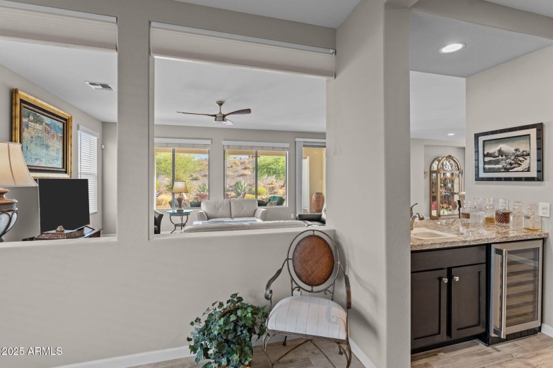 View from office/den