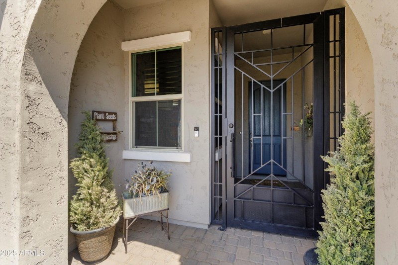 Gate at Front Entry