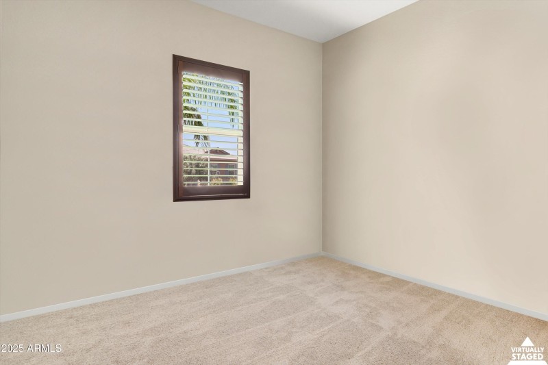 Bedroom 3 - Virtually Decluttered