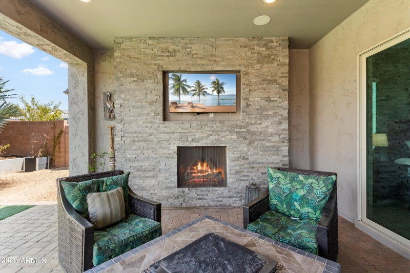 Rear Patio