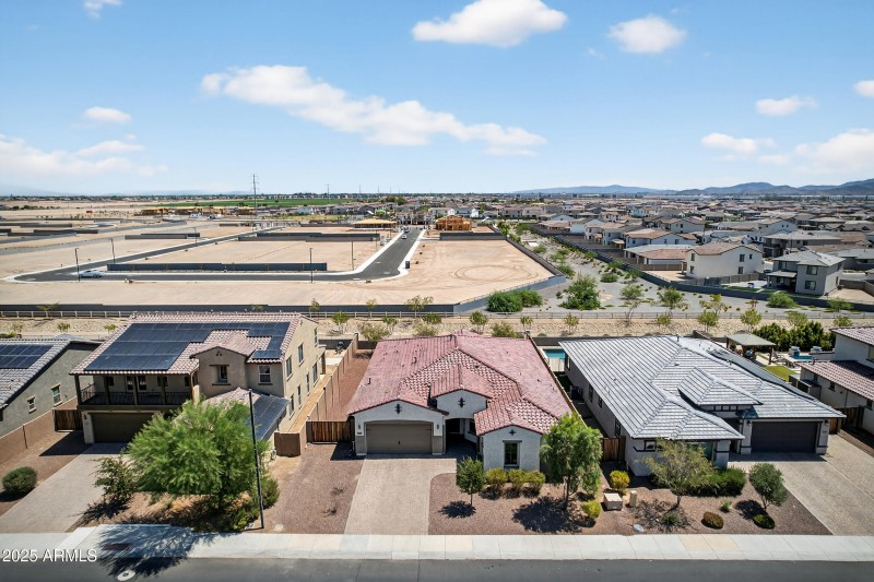 Drone View of home