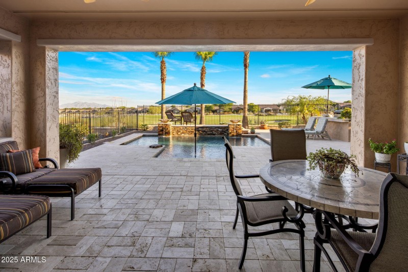 Covered Patio w/ Views of 15th Fairway