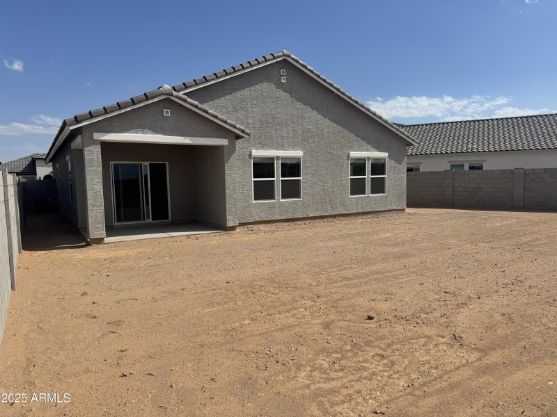 Back of home