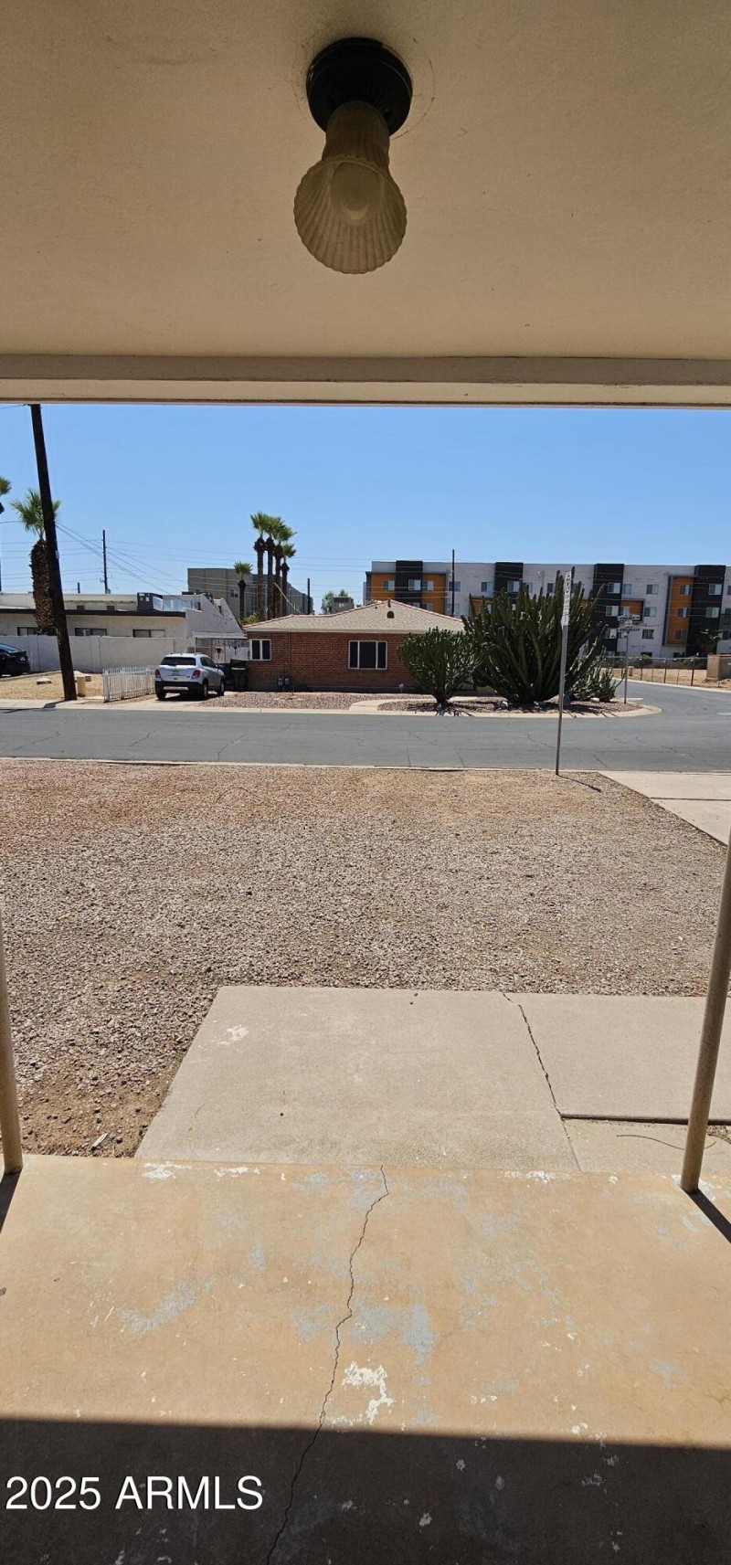 View south from front porch