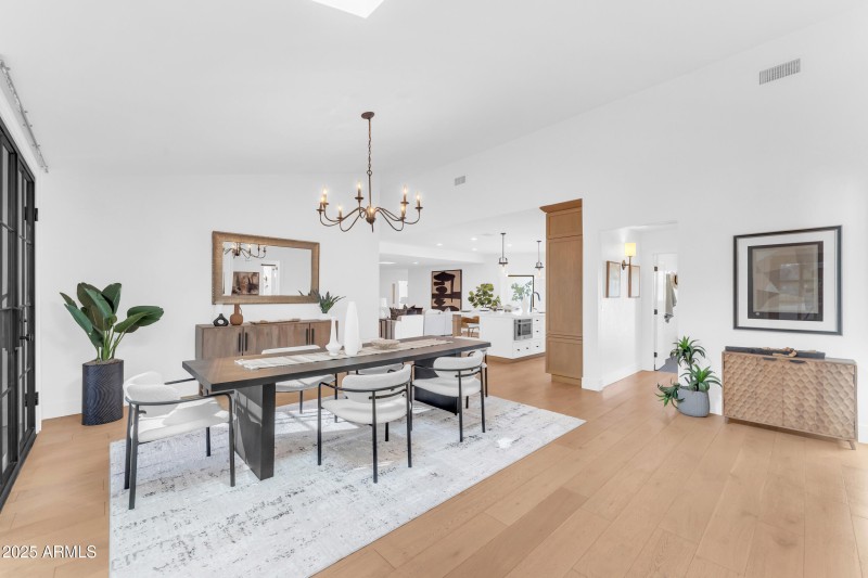 Front Entry to Kitchen