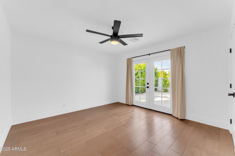 4th Bedroom to Patio