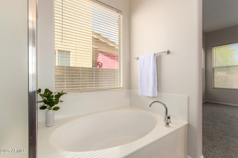 And garden tub