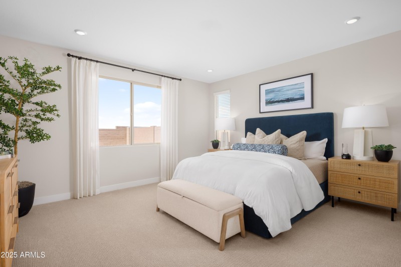 Model Home Primary Bedroom