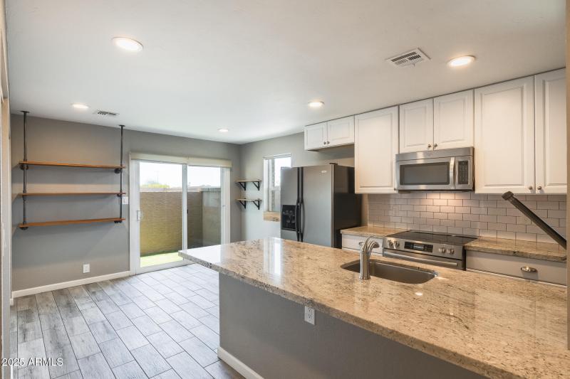 Kitchen + Place for table