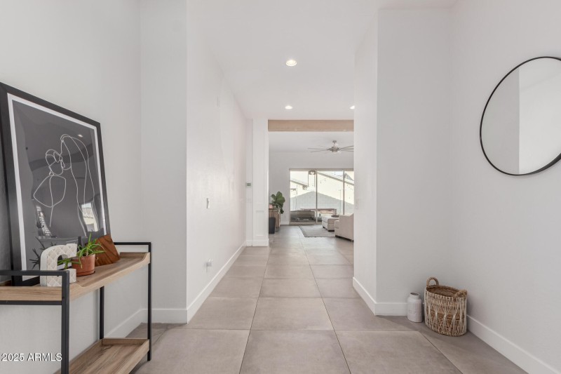 Foyer to great room