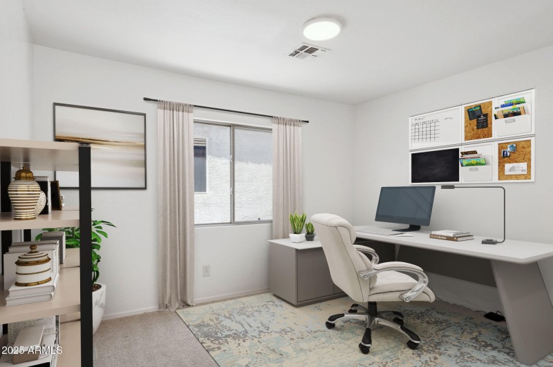 Virtually Staged Loft