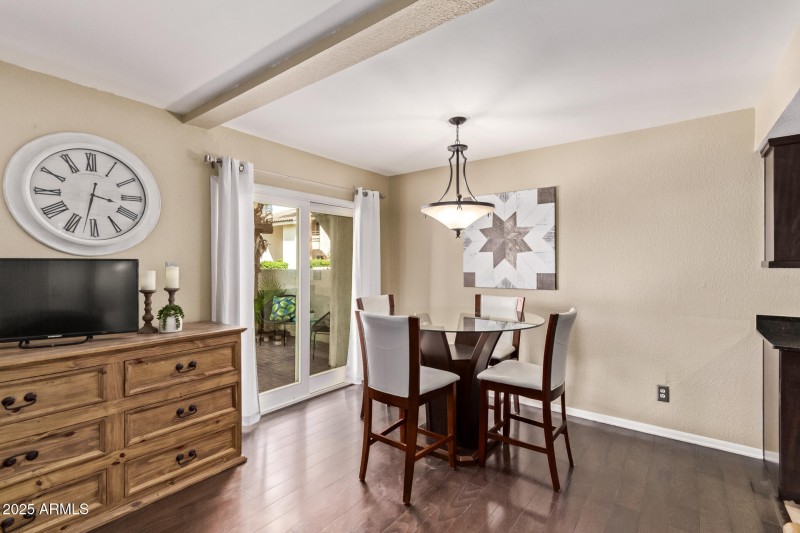 Dining area