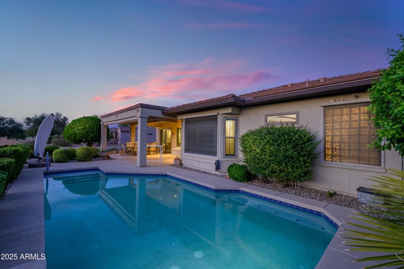Evening Pool