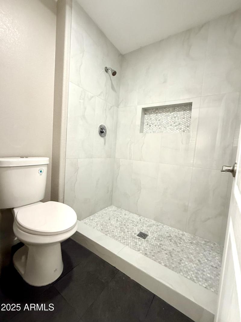 NEWLY REMODELED PRIMARY SHOWER