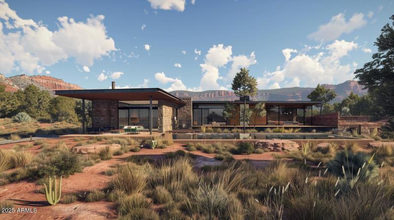 Modern Home On Lot
