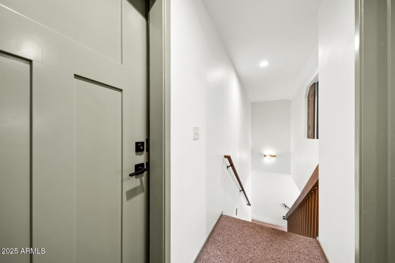 Stairs to Garage
