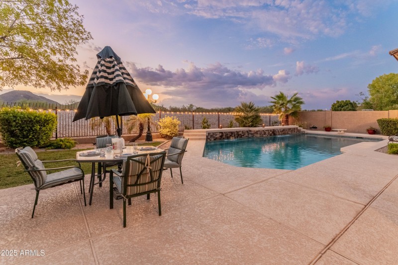 pool twilight