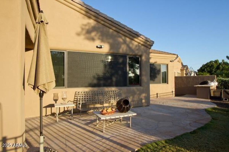 Back Patio and BBQ