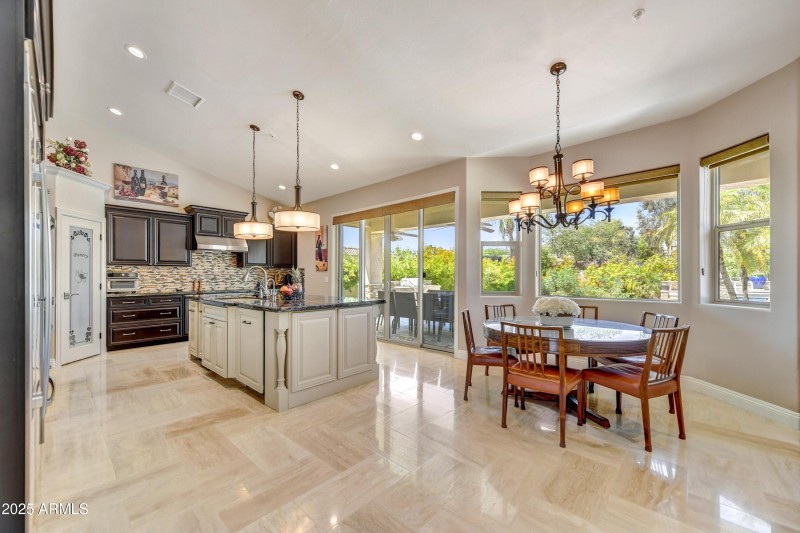 Kitchen and Dining Area