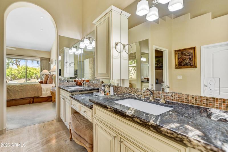 Primary Bathroom Vanity Detail