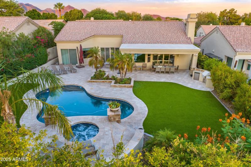 Aeriel View Backyard