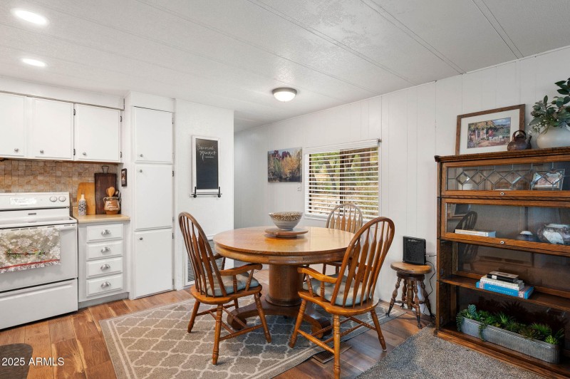 Dining in Kitchen