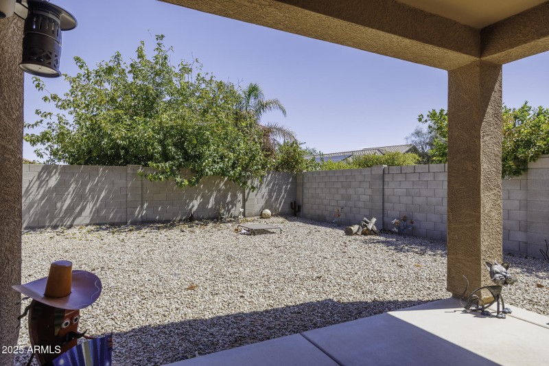 Back Patio View