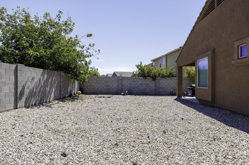 Back Yard to East
