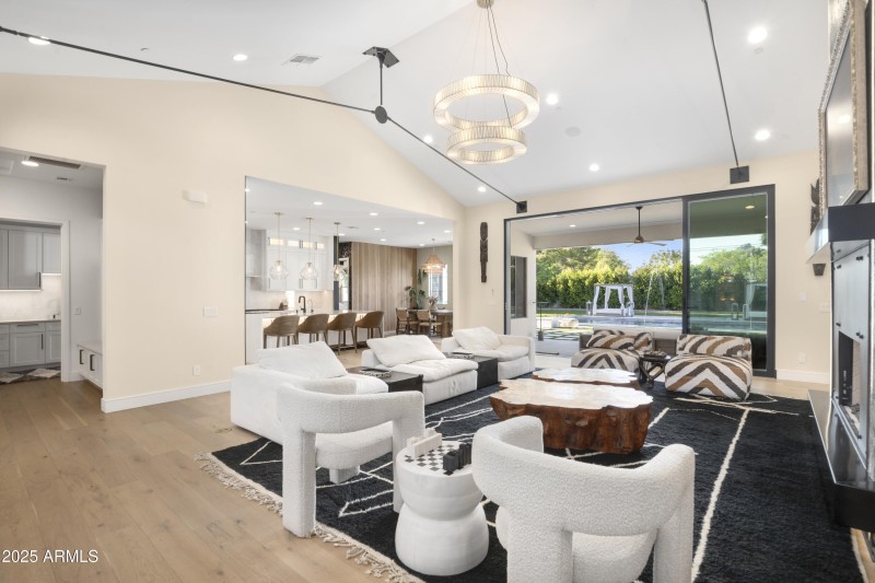 Wide open floor plan