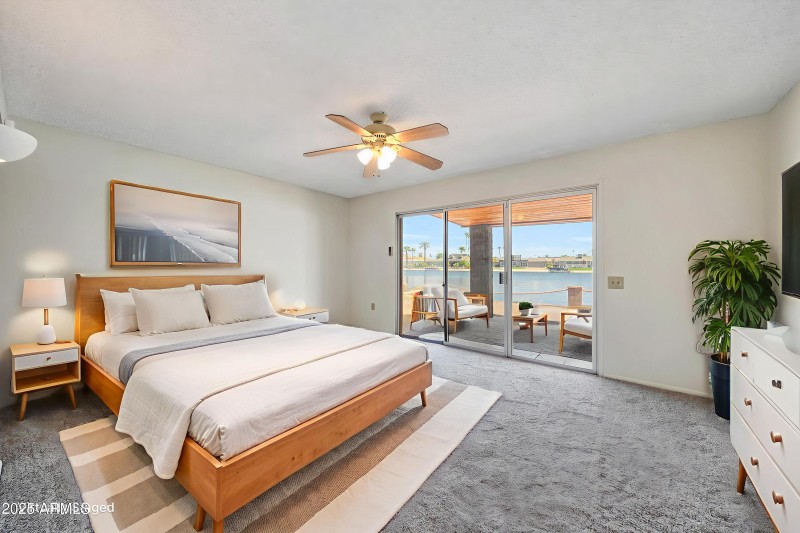 Primary Bedroom Virtually Staged