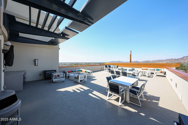 Rooftop Entertainment Area
