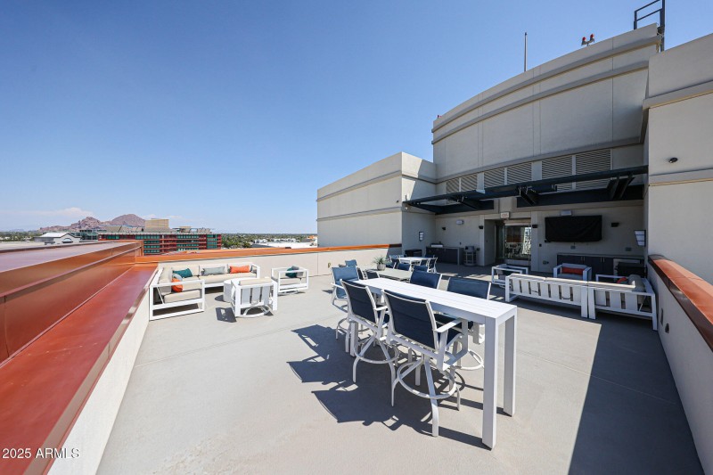Rooftop Entertainment Area