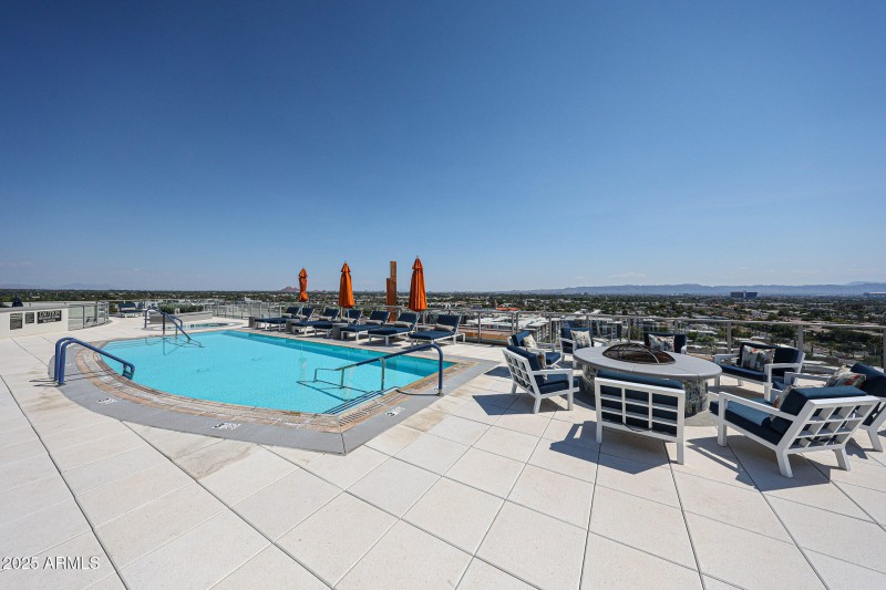 Rooftop Entertainment Area
