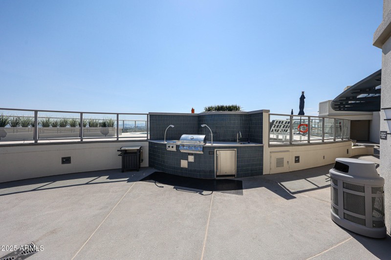 Rooftop Entertainment Area