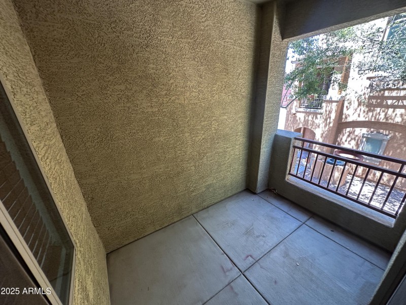 North Facing Balcony