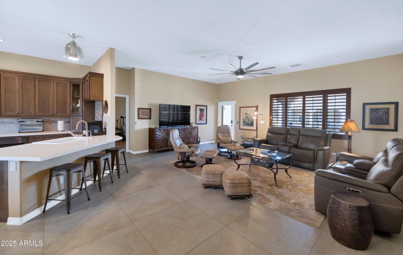 Living Room & Kitchen